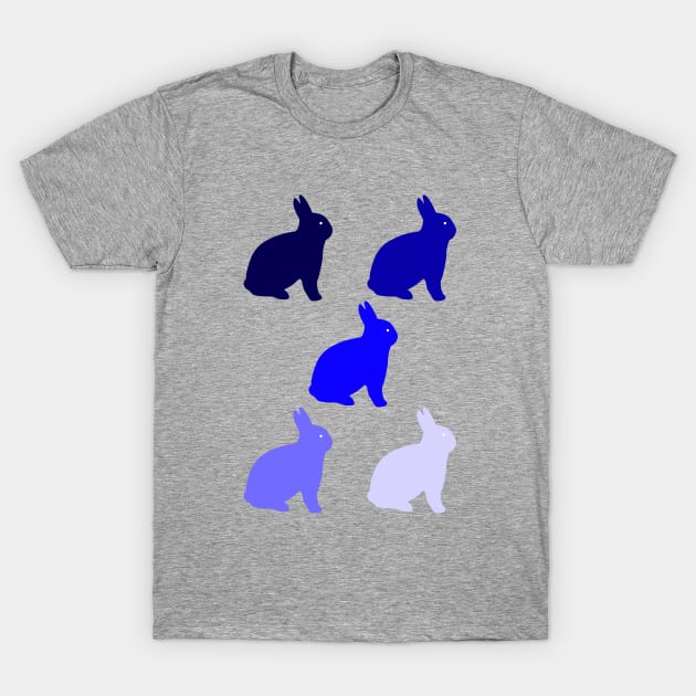 Blue Rabbit Values T-Shirt by VixenwithStripes